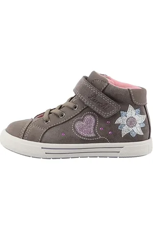 Lurchi Jungen Mädchen 95L0023009 Sneaker, Grey, 26 EU Weit