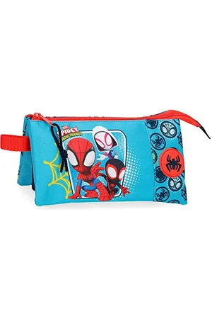 Marvel Spidey Team Up Federmäppchen, dreifach, , 22 x 12 x 5 cm, Polyester, , Dreifach-Etui