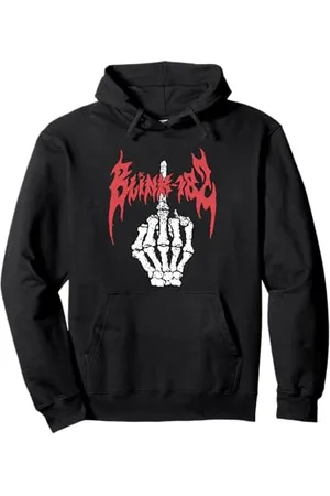 Blink Offizieller Skelett-Finger Pullover Hoodie