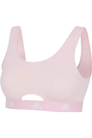 adidas Damen Scoop Bralette-Sport Active Comfort Cotton BH, , L