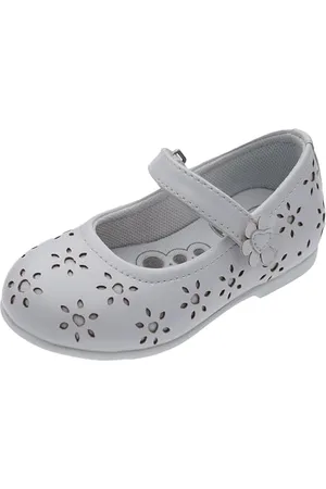 chicco Ballerinas für Kinder, mit Praktischem Klettverschluss, Babyschuhe 0-24 Monate, Kinderschuhe, Italienisches Design, Weiß, 29 EU