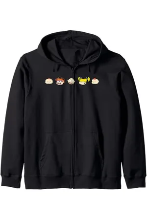 Rugrats Baby Heads Across Tee Kapuzenjacke
