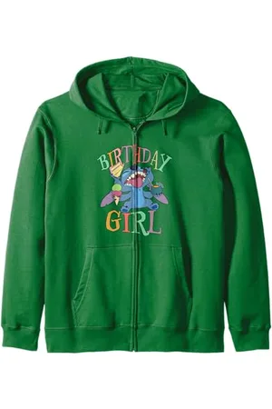 Disney Lilo & Stitch Birthday Girl Retro Snacking Stitch Kapuzenjacke