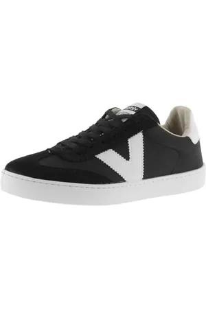 victoria Low-Top Unisex Berlin Ciclista Nylon & Kontrast-Teile & Passende Spaltleder 1126193 für Erwachsene Negro 42