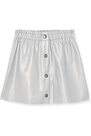 Benetton (Z6ERJ) Mädchen Gonna 47P7509O0 Rock, 901-Grigio Cenere, XS
