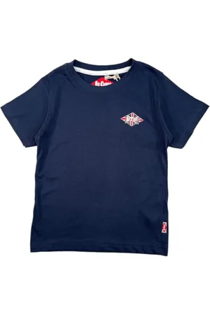 Lee T-Shirt, Junge, Mädchen, (4 bis 14 Jahre), Polo, Tank Top, Hemd, Print, Bekleidung, Unisex, Kinder, Sport, atmungsaktiv, Modell GLC80701 TS S6-10A, BLEU