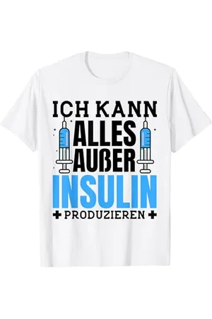witzige und lustige Sprüche Diabetiker Spruch Diabetis Geschenk Lustiger Spruch Zucker P T-Shirt