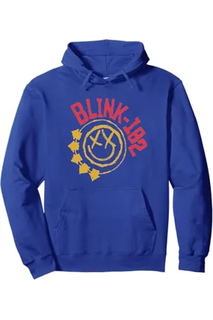 Blink Offizielles gelbes Smiley-Logo Pullover Hoodie