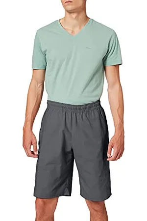 Trigema Herren 615095 Sportshorts, Grau ( 018), 44 (Herstellergröße: S)