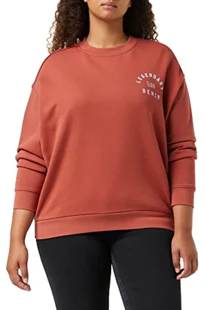 Lee Womens Legendary Denim Crew Sweatshirt, , S