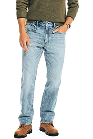 Nautica Herren Relaxed Fit Denim Jeans, , 33 W/30 L