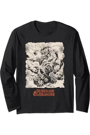 Dungeons & Dragons Retro Beholder Combat Langarmshirt