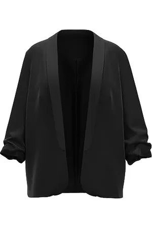 Pieces® Damen Pcbosella 3/4 Noos Qx Blazer, , 44 Große Größen EU