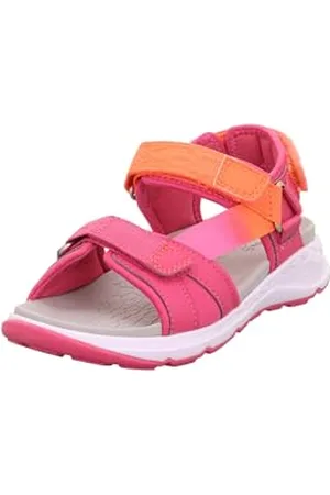 Superfit Criss Cross Sandale, Pink/Orange 5510, 28 EU