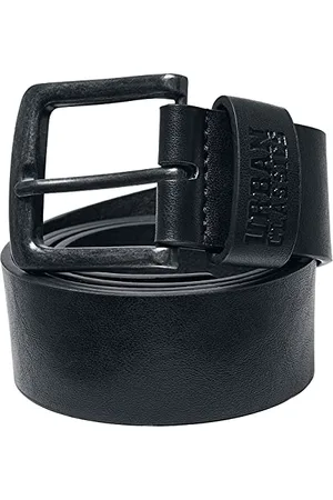 Urban classics Unisex TB4640-Recycled Imitation Leather Belt Gürtel, Black, L/XL