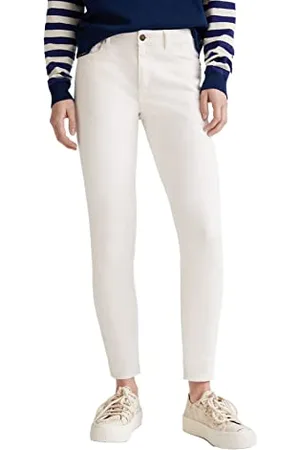 Desigual Womens Denim_Basic CORE Jeans, White, 44