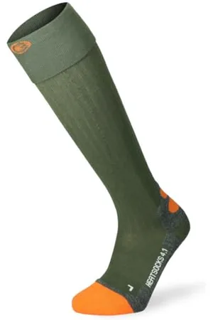 Lenz Unisex Heat 4.1 Toe Cap 35-38 Green/Orange Socken, , 42