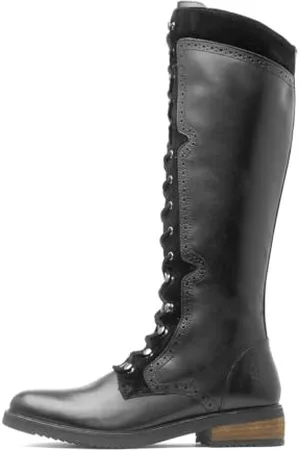 Hush Puppies Damen Rudy Hohe Stiefel, (Black Black) , 37 EU