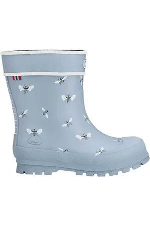 Viking Alv Jolly Rubber Boots, Iceblue/White, 24