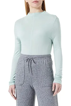 Benetton Damen Trikot M/L 3QKWD102F Langarm-T-Shirt, , L
