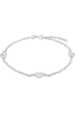 Amor Armband 925 Sterling Damen Armschmuck, 17+2 cm, , Herz, Kommt in Schmuck Geschenk Box, 9745012