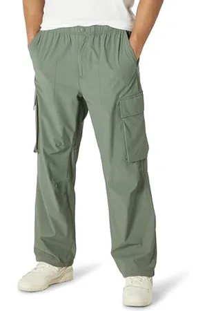 Amazon Herren Leichte, Locker Sitzende, Elastische Fallschirmhose, , M