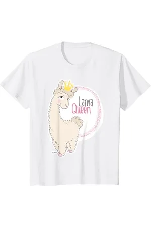 NICI Kinder Kinder T-Shirt "Lama Queen" desing by T-Shirt