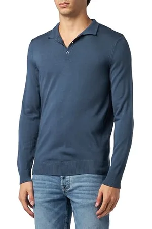 DeFacto Herren Pullover & Strickjacken - Vielseitige Pullover für Herren Slim Fit Polo Neck