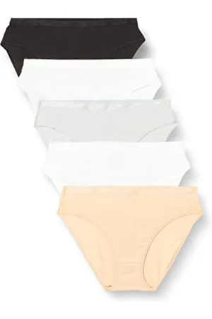 Dim Slip Les Pockets Eco Baumwolle Weich Damen x5, , XXL