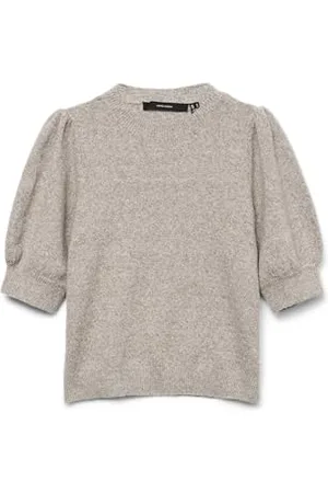VERO MODA Vmdoffy 2/4 O-Neck Pullover Ga Noos