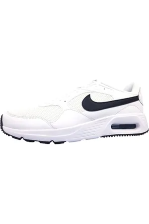 Nike Air Max SC, Herrenschuhe Mann, Weiß/Schwarz-Weiß, 44.5 EU