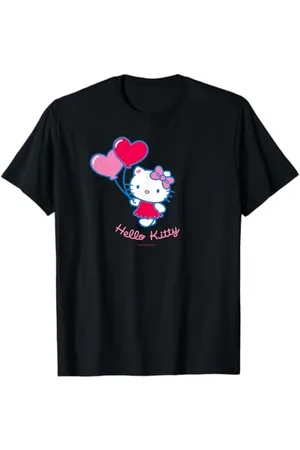 Hello Kitty Luftballons in Herzform T-Shirt