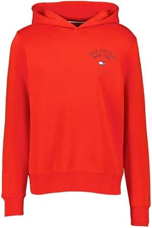 Tommy Hilfiger ARCHED VARSITY HOODY Hoodies Herren, , XS