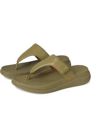 FitFlop Damen F-Mode Go Adjustable Flatform Toe-Post Sandale, , 39 EU