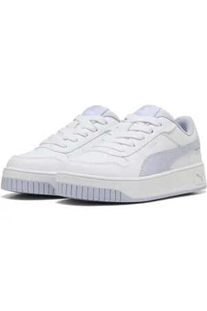 PUMA Carina Street PS Sneaker, White-COOL Weather, 32 EU