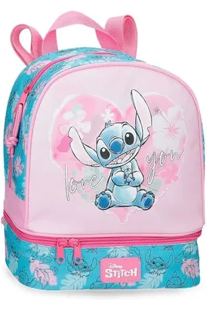 Disney Joumma Heart Stitch Schulrucksack, , 23 x 28 x 13 cm, Polyester, 8,37 l, , Talla única, Schulrucksack