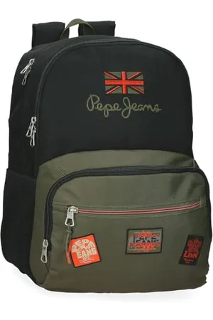 Pepe Jeans Ponder Rucksack für die Schule, tragbar, 39,6 cm, , 33 x 46 x 15 cm, Polyester, 22,77 l, von Joumma Bags, , Talla única, Schulrucksack