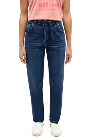 Mustang Damen Jeans Hose Style Boyfriend Tapered