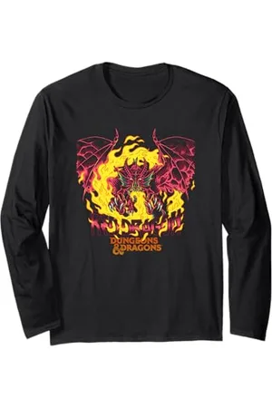 Dungeons & Dragons Flaming Red Dragon Langarmshirt