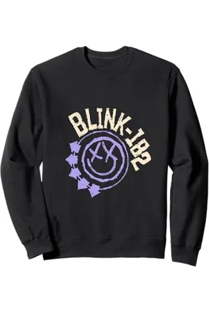 Blink Offizielles Purple Smiley Logo Sweatshirt