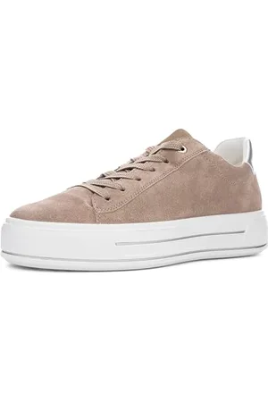 ARA Damen Canberra Sneaker, Cashmere,Silber, 36.5 EU Weit