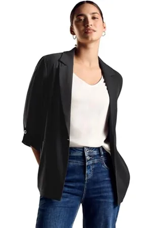 Street one Damen A212174 Longblazer, Black, 38