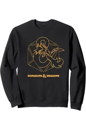 Dungeons & Dragons Gold Ampersand Lines Sweatshirt