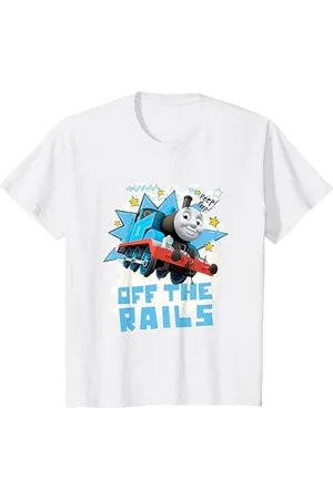 Thomas & Friends Kinder Thomas T-Shirt, Offiziell, Off the Rails, mehrere Farben T-Shirt