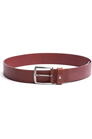 Tommy Hilfiger Herren Gürtel New Denton Belt 4,0 cm Ledergürtel, , 100 cm