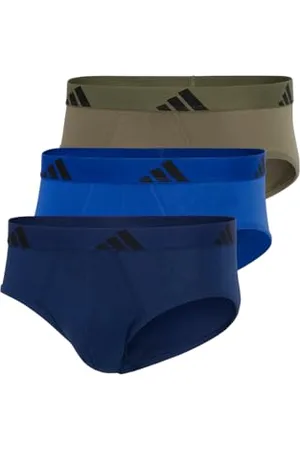 adidas Herren Brief (3PK) -Active Flex Cotton Slip, , L (3er Pack)