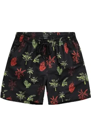 JP 1880 Badeshorts, Beachwear, Elastikbund, floraler Print, bis 6XL 828379