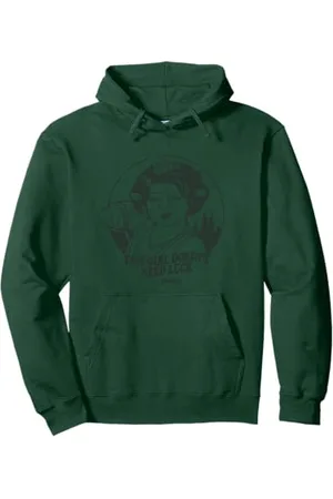 Shrek Fiona Punch This Girl Doesn’t Need Luck Pullover Hoodie