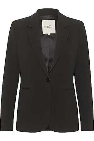 Part Two Damen, Normale Passform, Revers, Einzelknopfverschluss Blazer, , 44