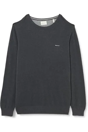GANT Herren Cotton Pique C-Neck Pullover, , XXL